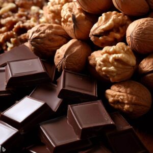 Nueces cubiertas de Chocolate