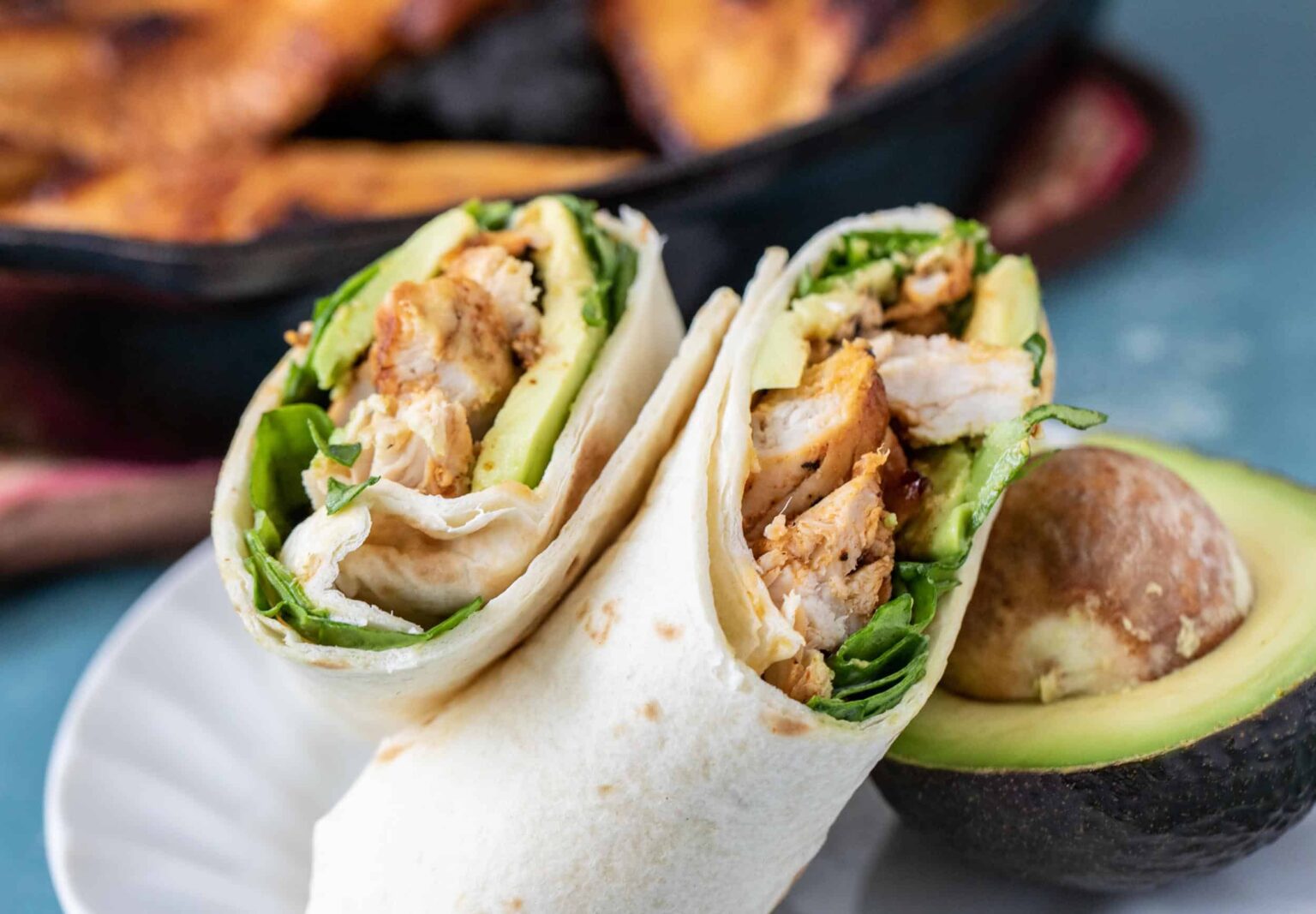 Wrap de Pollo y Aguacate