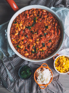 Chili con Carne que amarán los Veganos