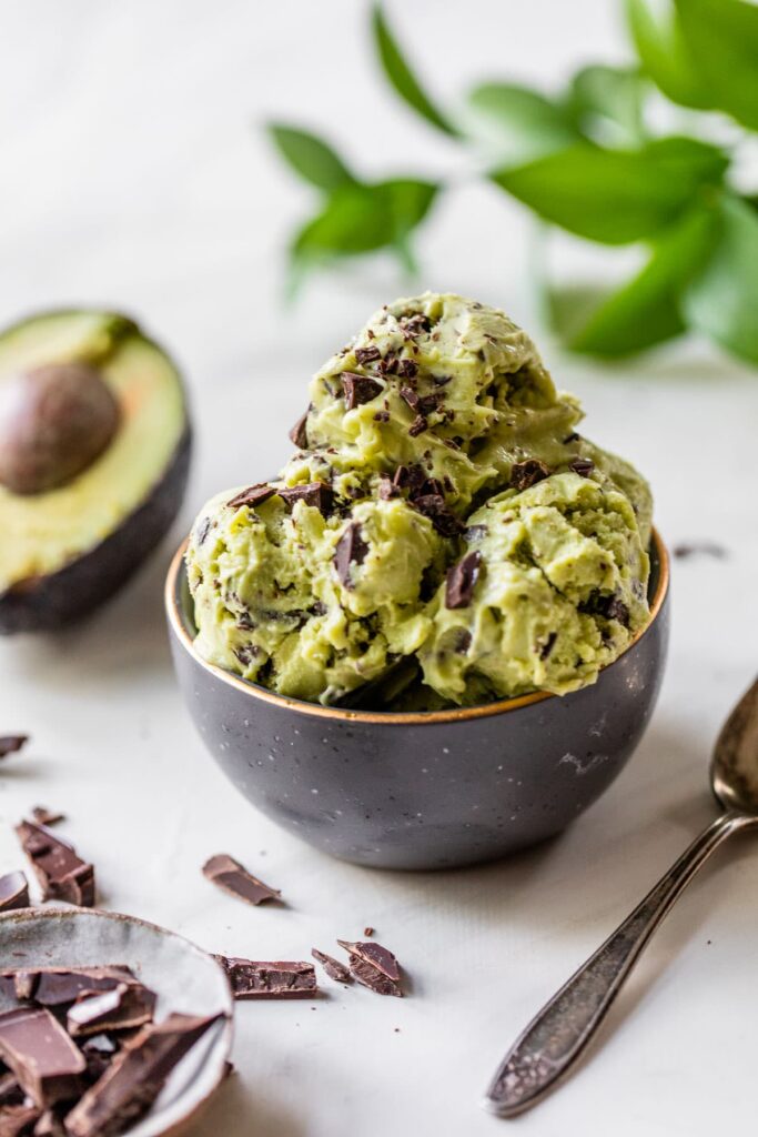 Helado de Aguacate SIN Azúcar