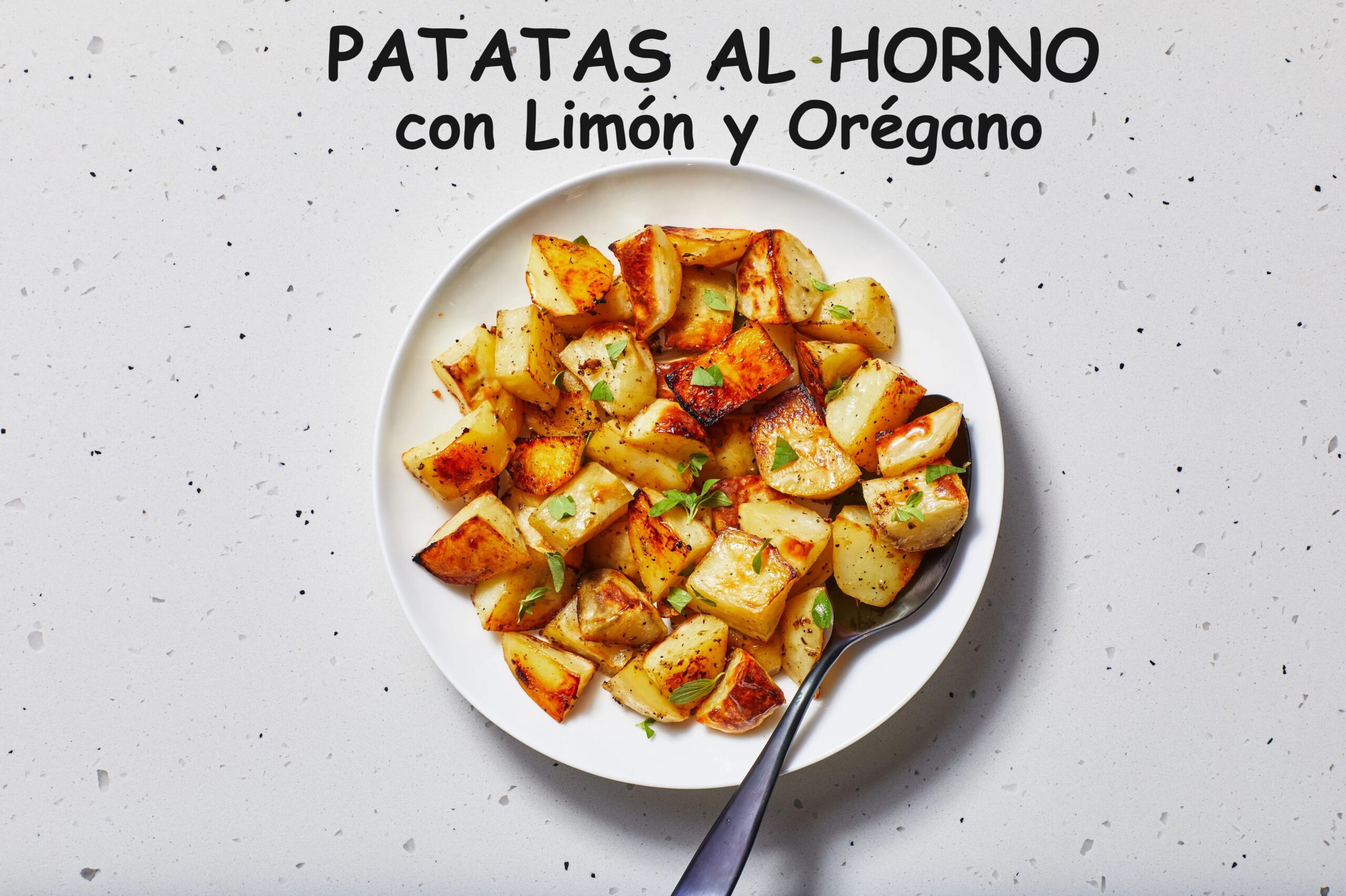 Patatas al Horno con Limón y Orégano