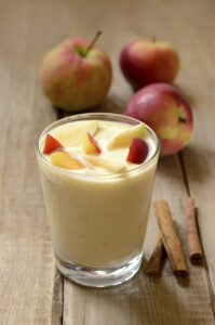 Mousse de Yogur con Manzana sin azúcar