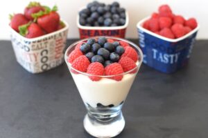 Mousse de Yogur y Frutas