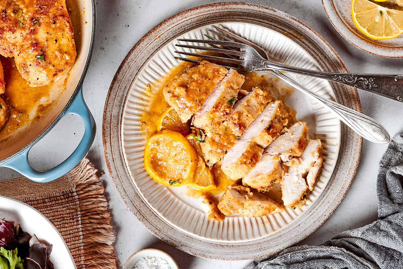 Pollo al limón fácil