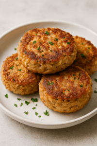 Hamburguesas Caseras de Atún