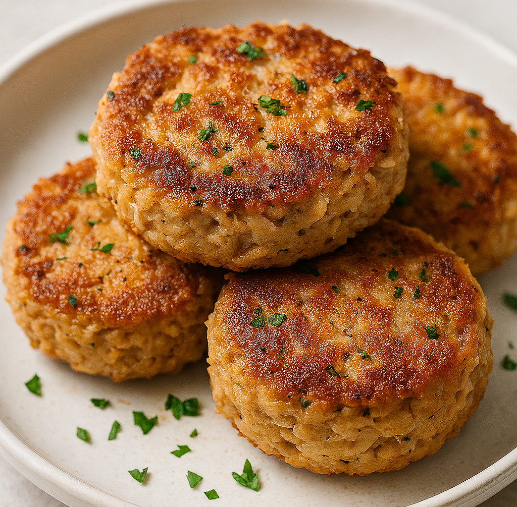 Hamburguesas Caseras de Atún