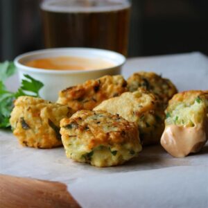 Tortitas de arroz y queso