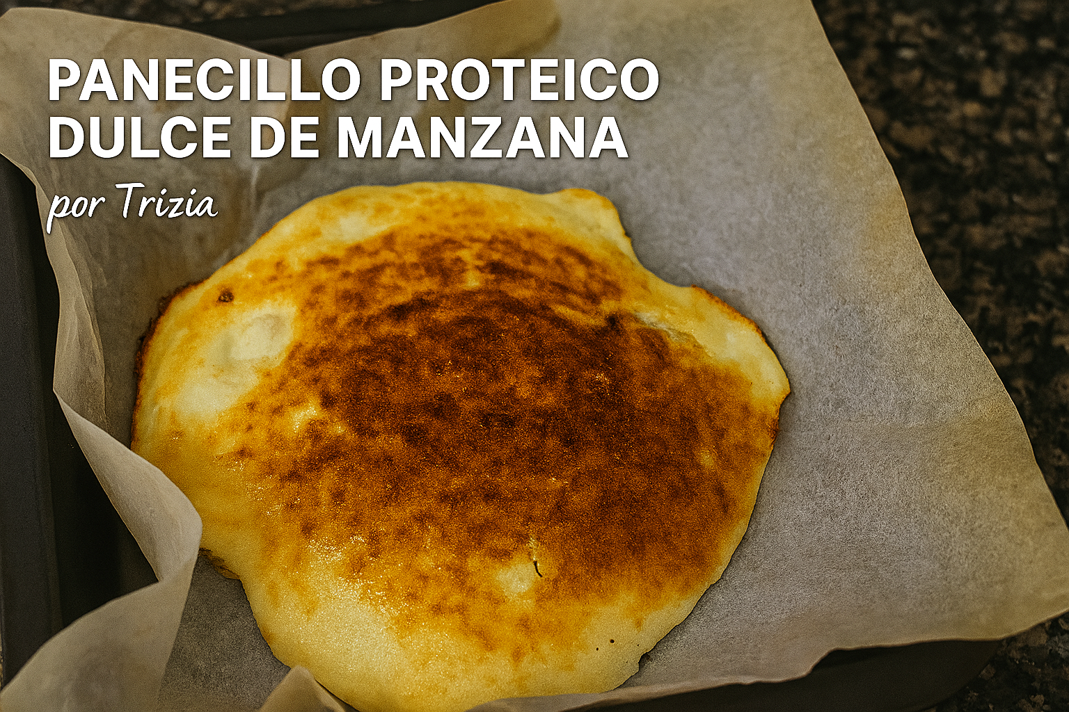 Panecillo Proteico Dulce de Manzana