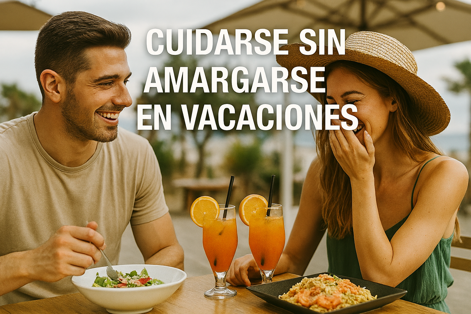 Cuidarse sin amargarse en Vacaciones