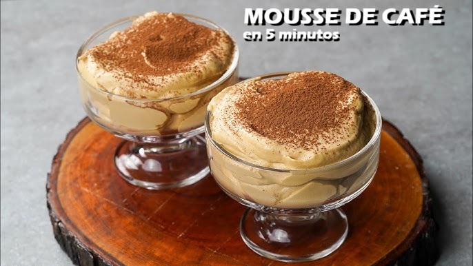 Mousse de Café en 5 minutos