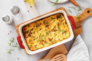 Pastel de Verduras al Microondas