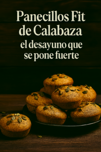 Panecillos Fit de Calabaza 