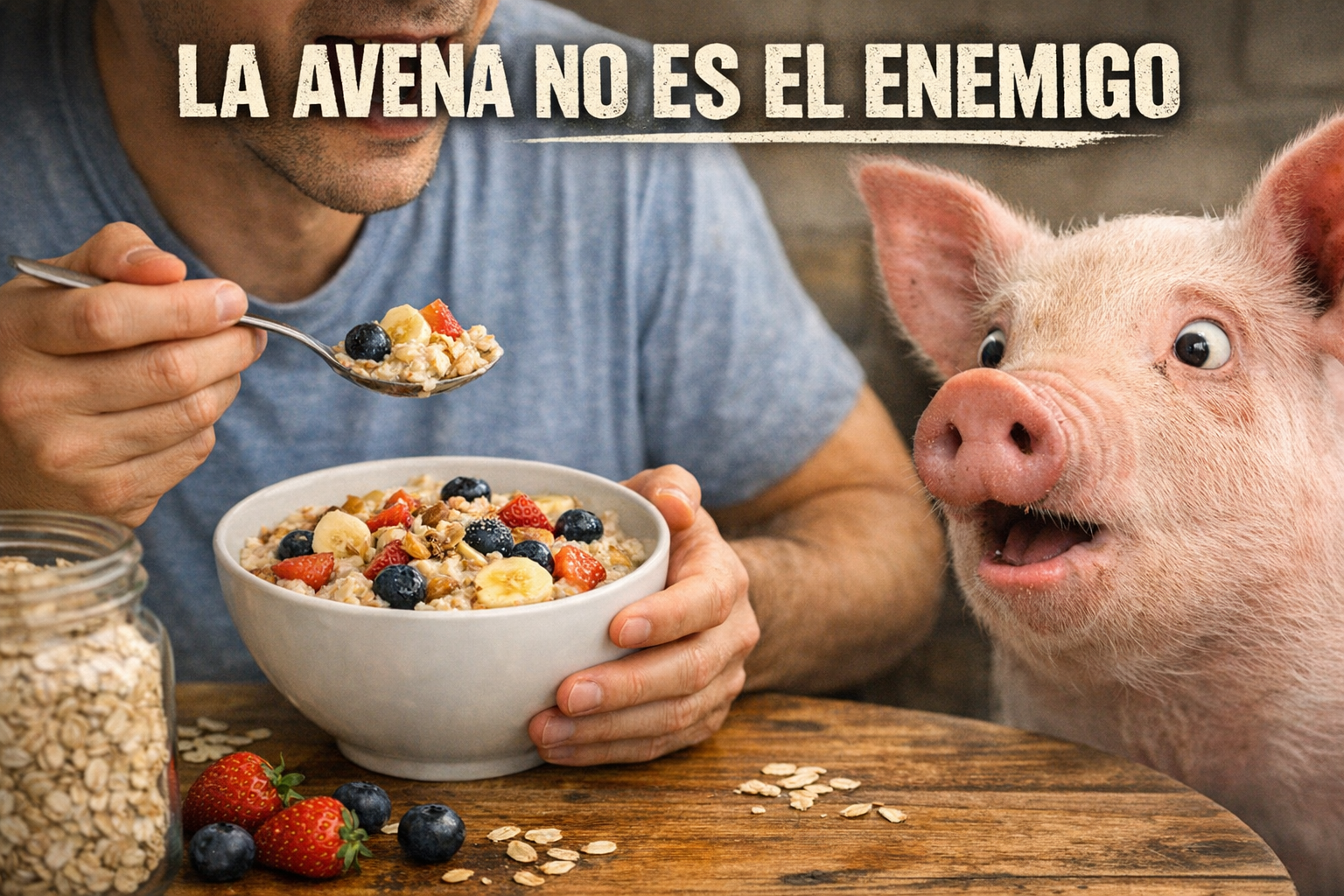 La Avena NO es el Enemigo