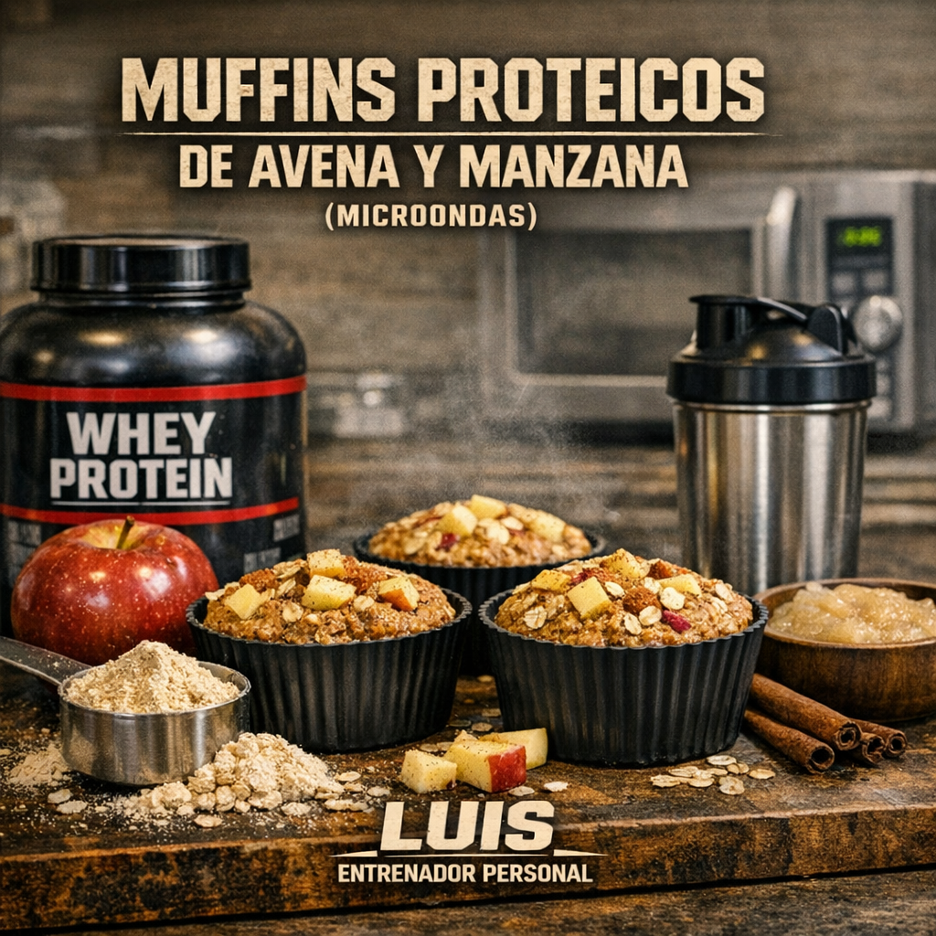 Muffins Proteicos al Micro