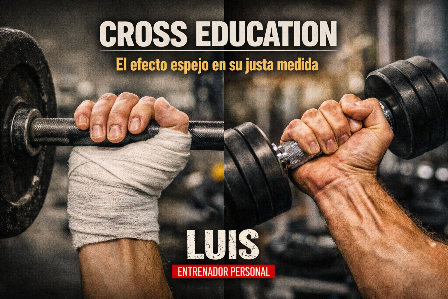 CROSS EDUCATION - el efecto espejo en su justa medida