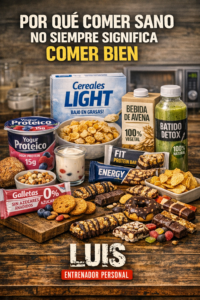 Porque comer sano no siempre significa comer bien