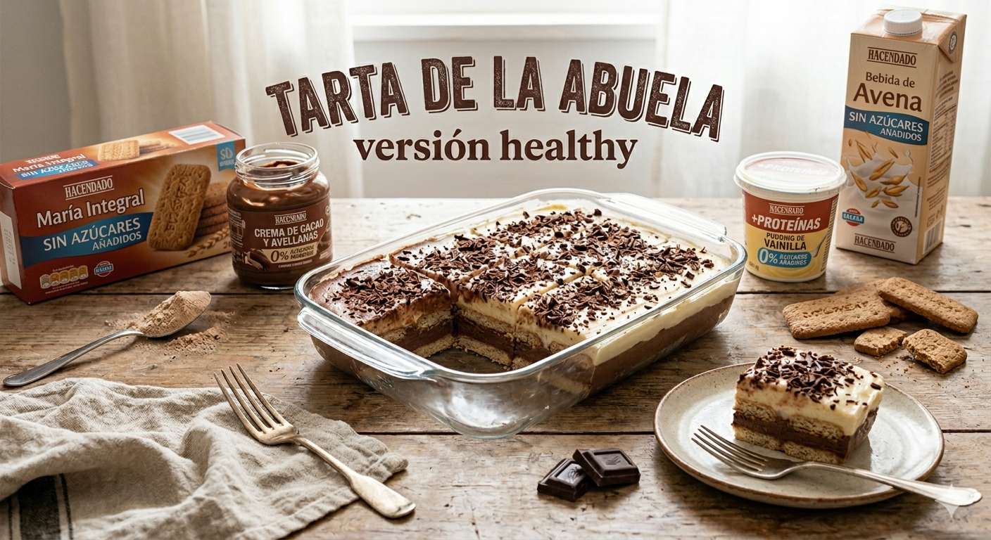 Tarta de la Abuela versión Healthy