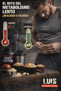 El mito del metabolismo lento: ¿realidad o excusa?