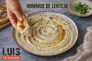 hummus de lenteja