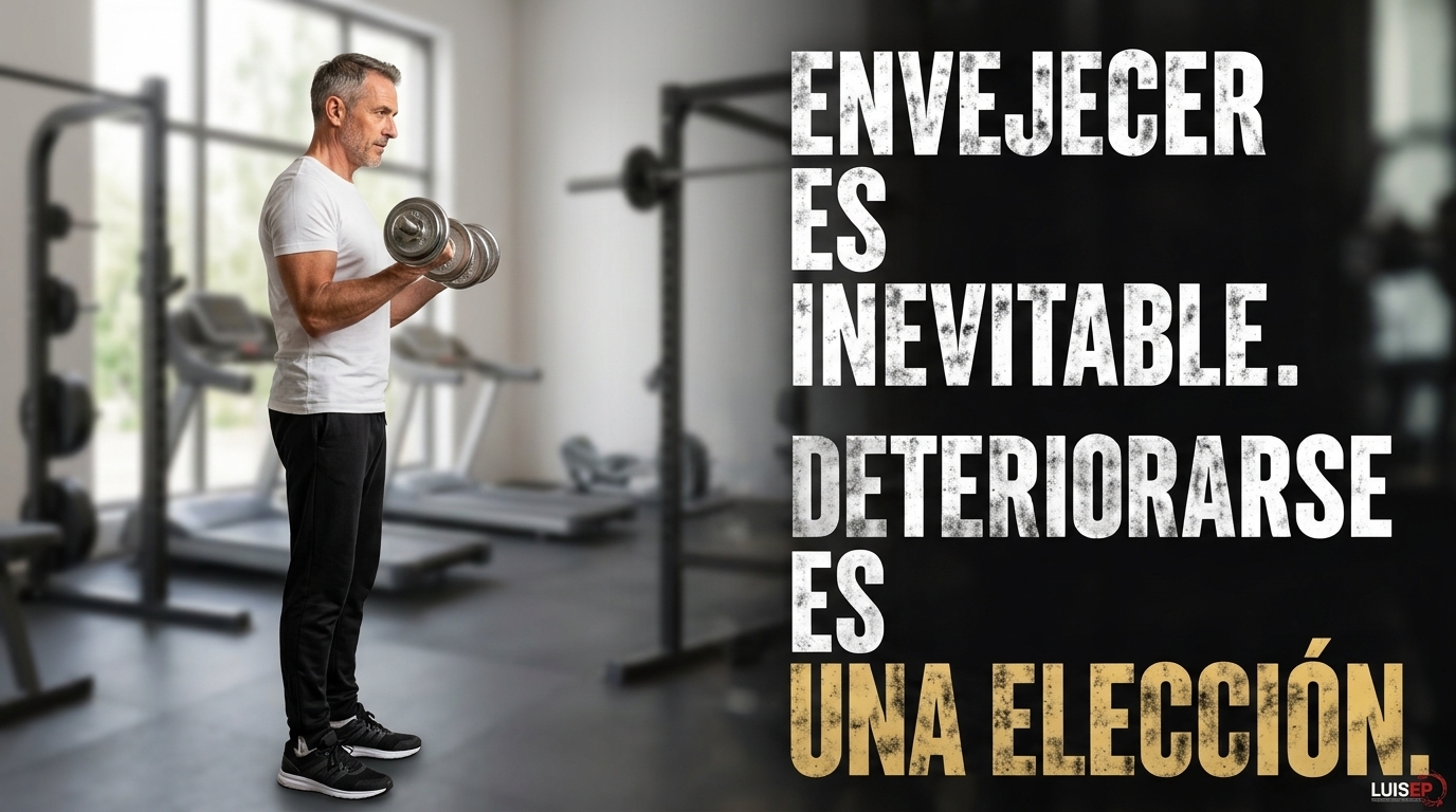 envejecer es inevitable, deteriorarse es una elección