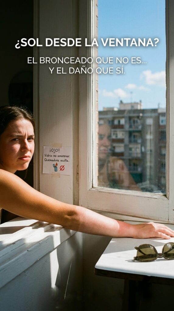 ¿Moreno desde el salón? La verdad sobre el sol y los cristales