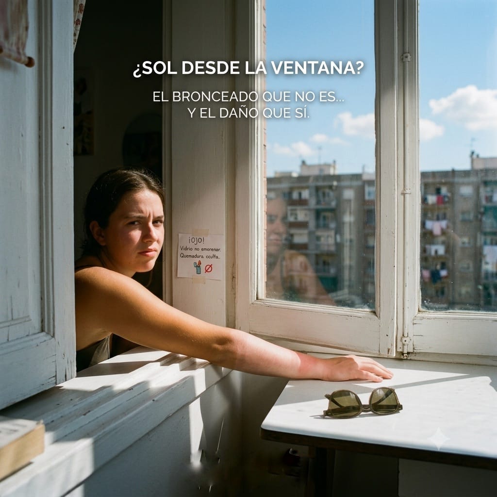 Broncearte a través de la Ventana