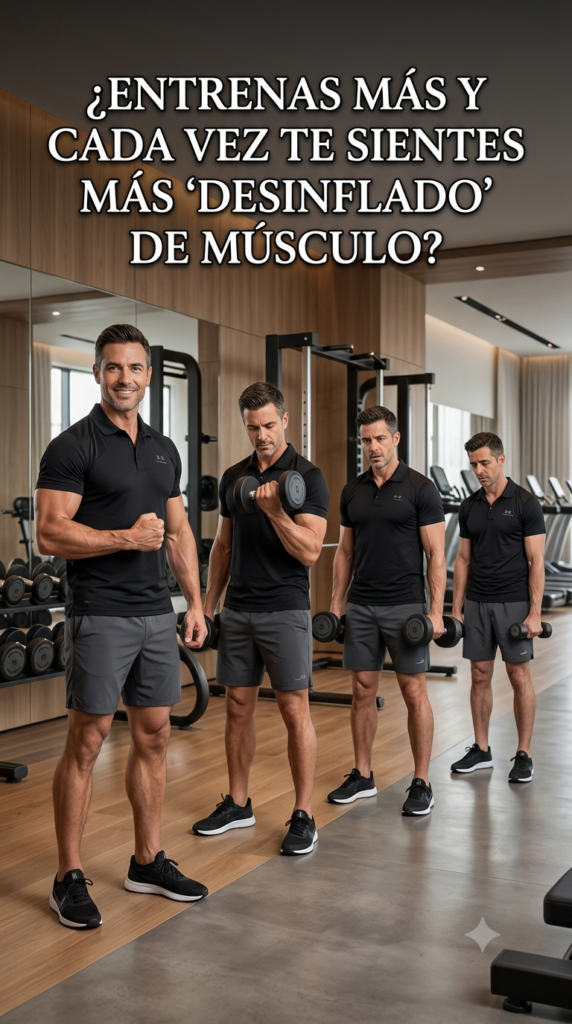 Menos es más. Entrenar sin Descanso, te "desinfla"