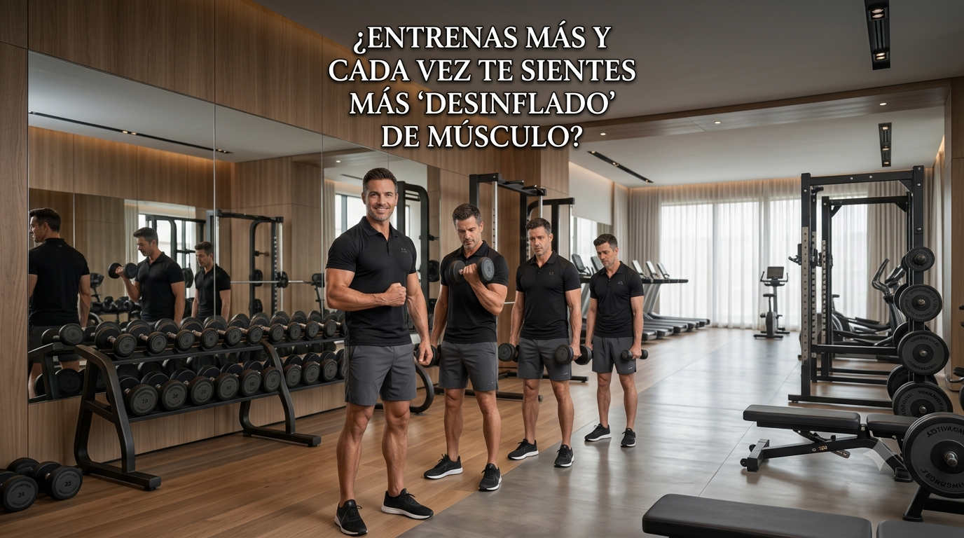 Menos es más. Entrenar sin Descanso, te "desinfla"