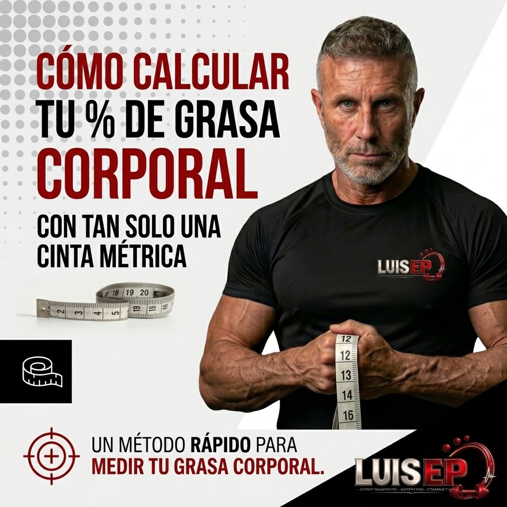 Cómo calcular tu % de Grasa con tan solo cinta métrica