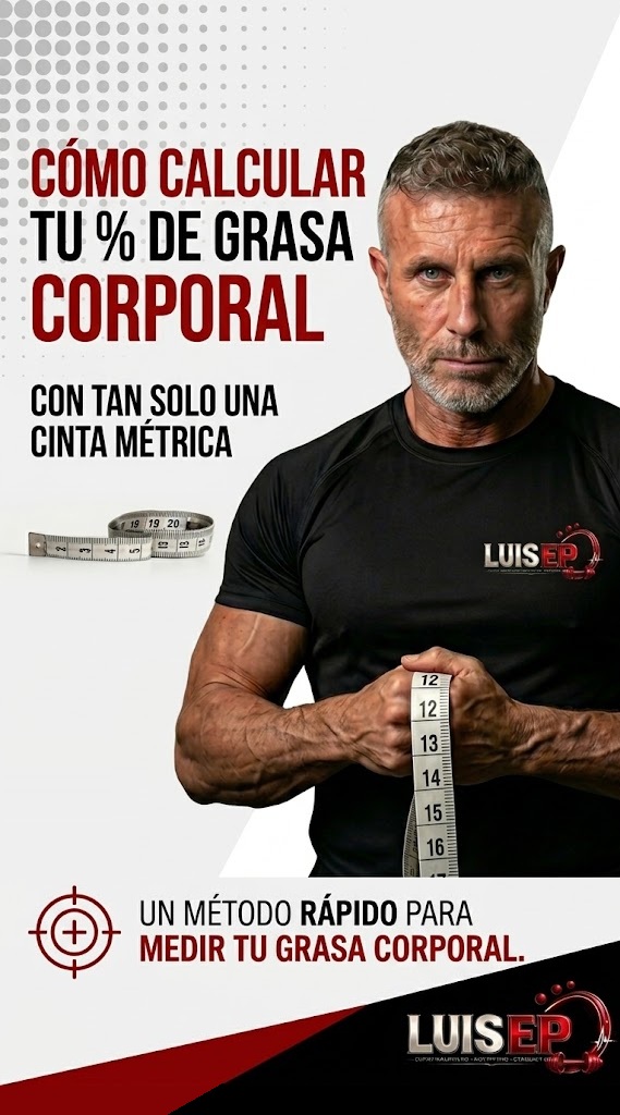 Cómo calcular tu % de Grasa con tan solo cinta métrica