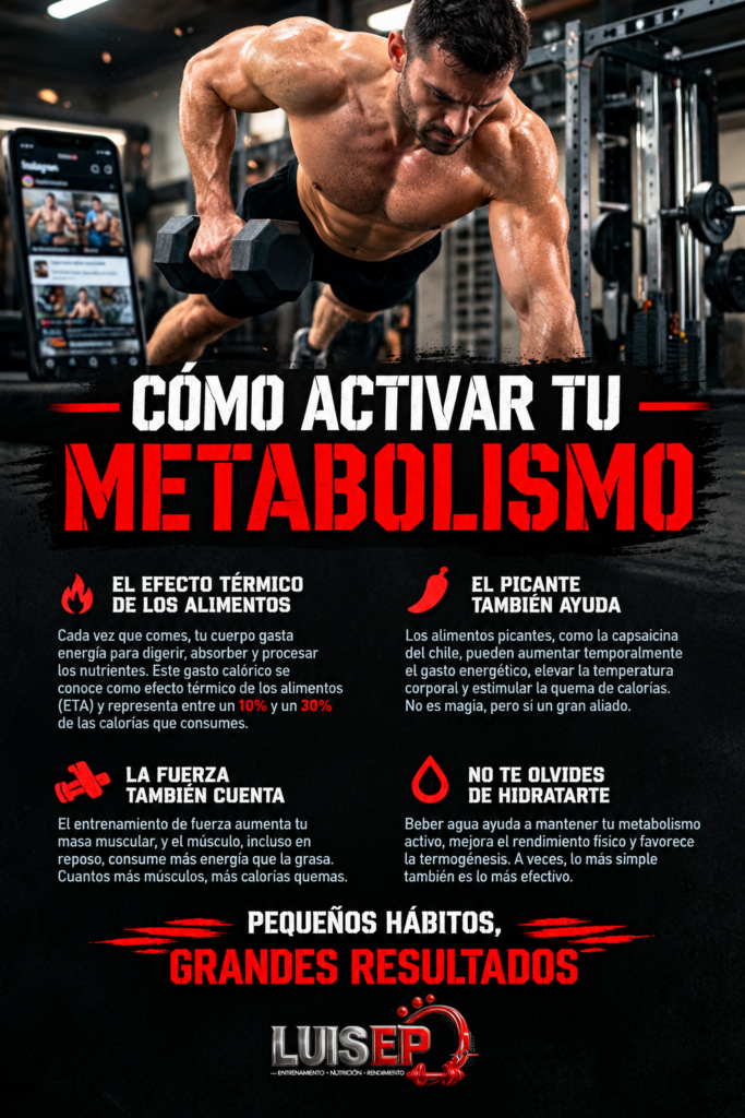 Cómo activar tu Metabolismo
