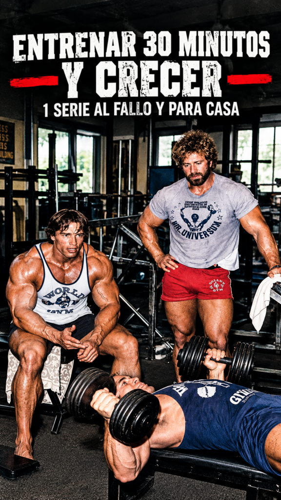 Entrenar 30 minutos y crecer