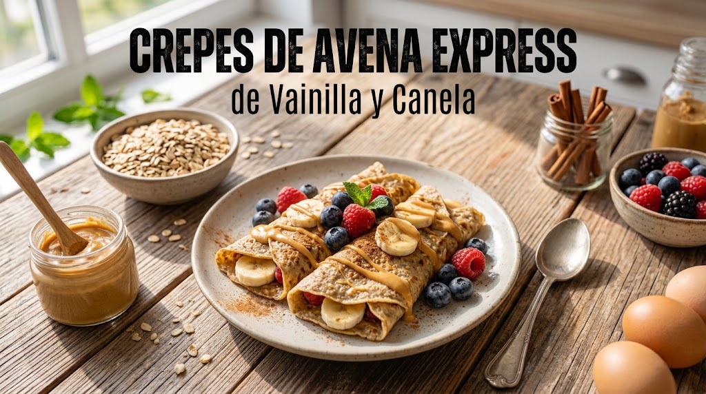 Crepes de Avena Express