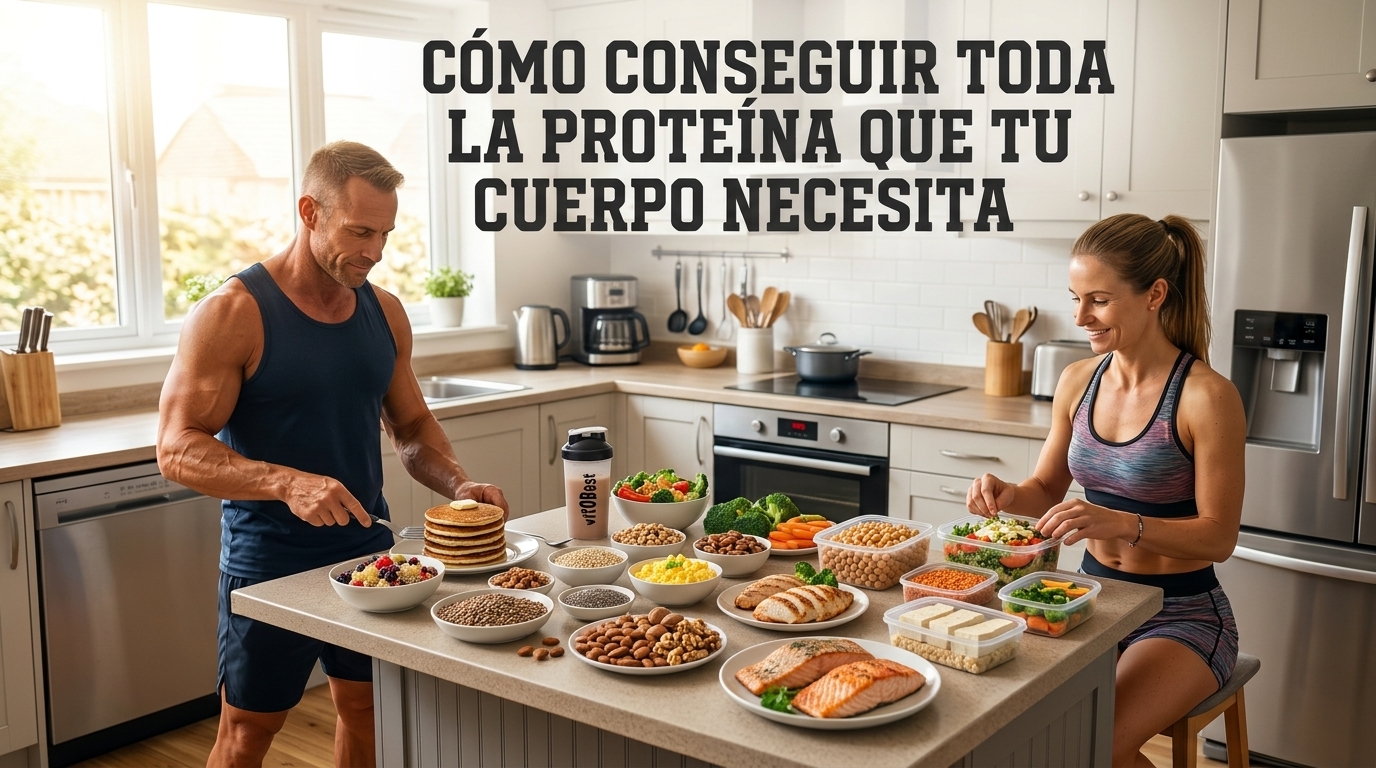 cómo conseguir toda la proteína