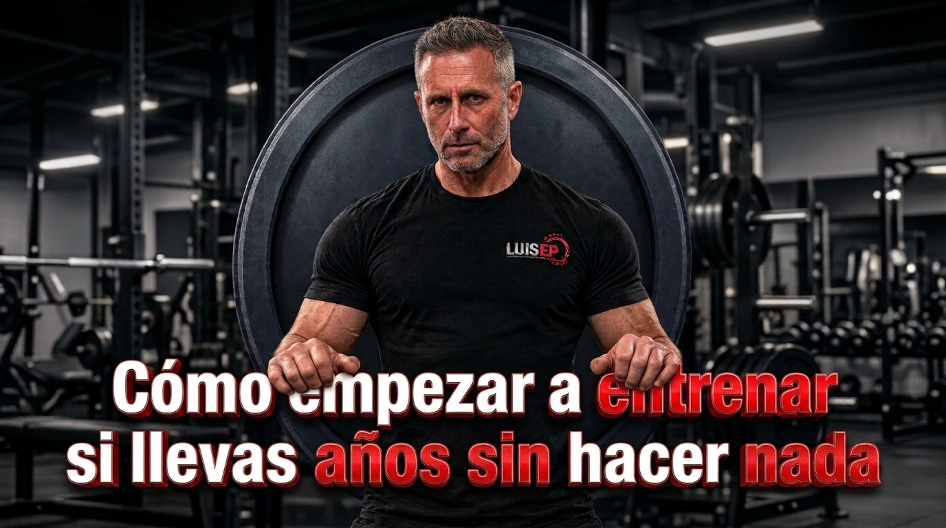 Cómo empezar a entrenar si llevas años sin hacer nada