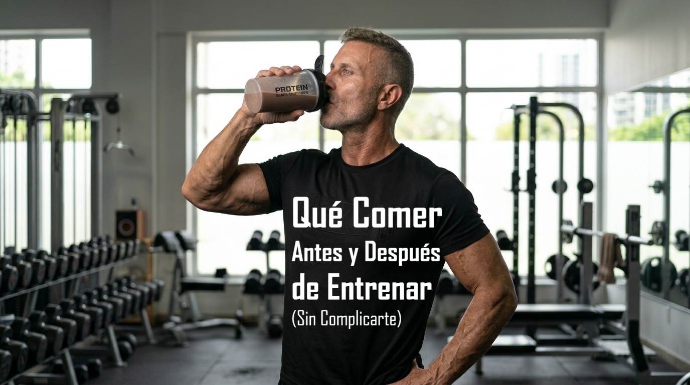 Qué Comer Antes y Después de Entrenar (Sin Complicarte)